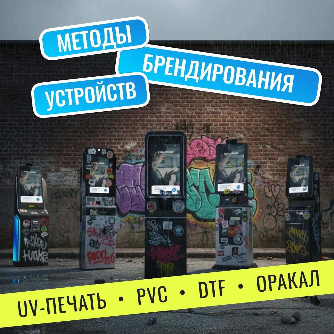 Методы брендирования устройств самообслуживания