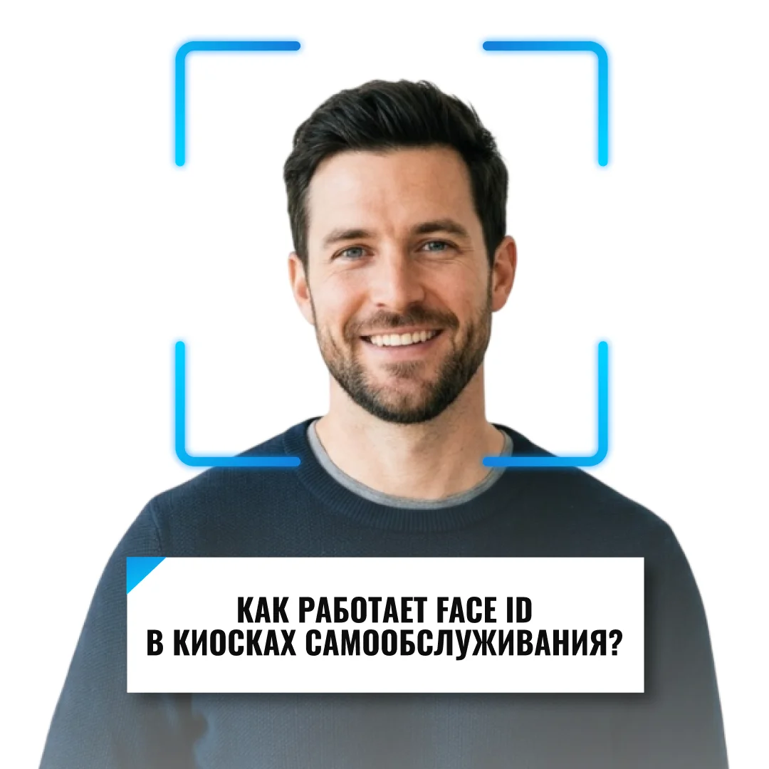 Как работает Face ID в киосках самообслуживания