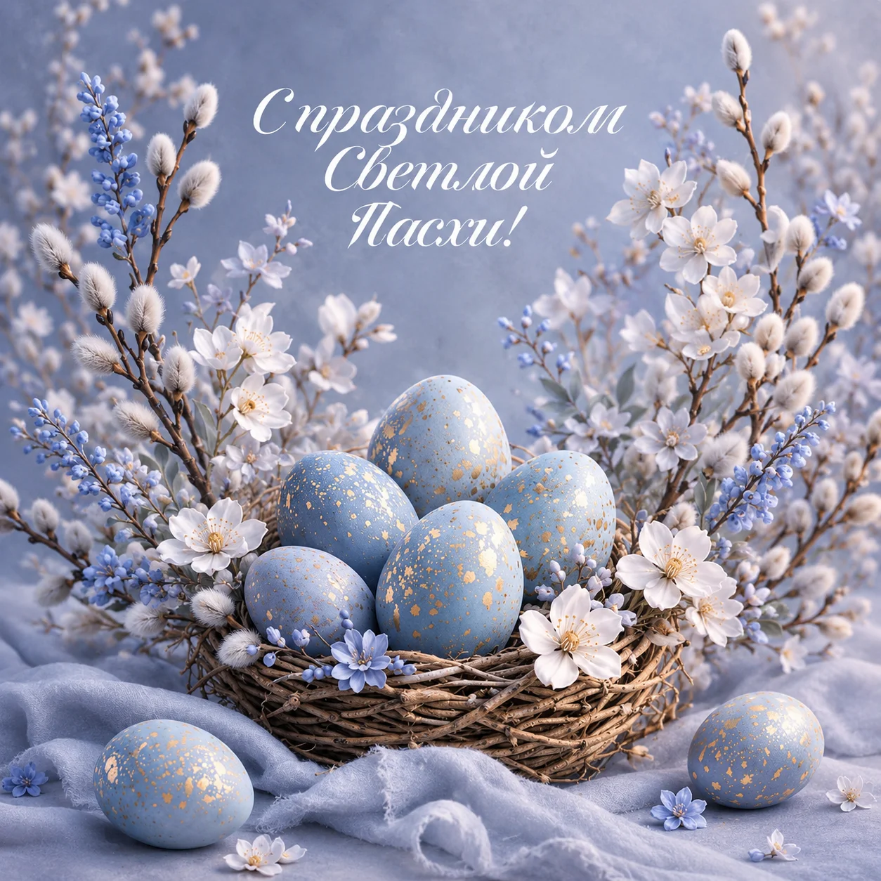 С праздником Светлой Пасхи!